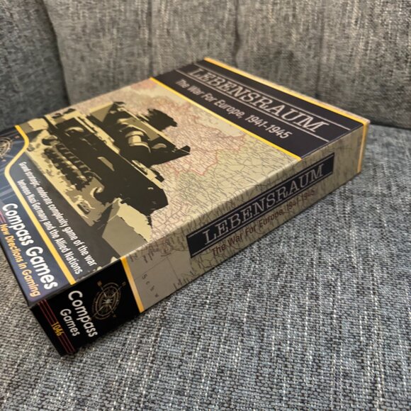 Lebensraum: The War For Europe, 1941-1945 (open, unpunched) Compass Games 1046 - Picture 3 of 12